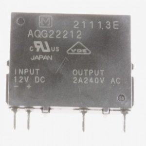 AQG22212 3502-000115 Relè a stato solido 12VDC 2A 1ms Samsung 3502000115