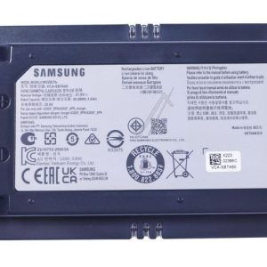 VCA-SBTA60/VT Batteria di ricambio per JET 75E/JET 65/JET 60, 200W/60 min (JET 75E), 150W/40 min (JET 65/JET 60), nera Samsung VCASBTA60VT