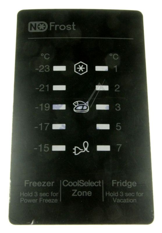 DA64-04377C Frontale pannello di controllo 3050PJT BMF PC T0.38 nero senza scheda Samsung DA6404377C