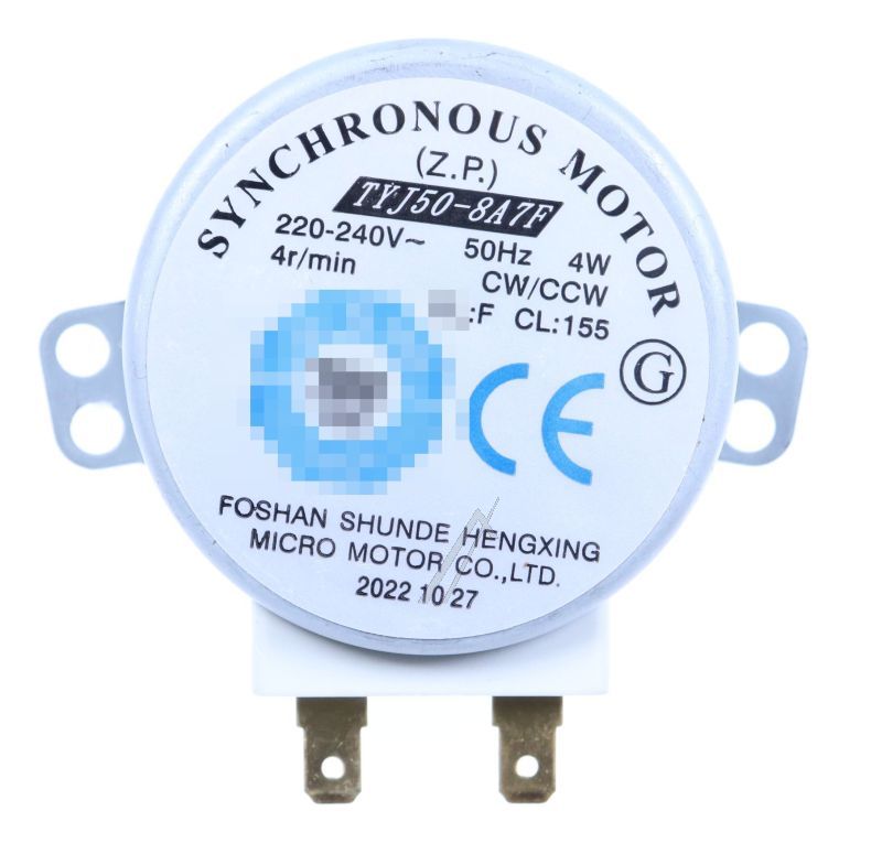 TYJ50-8A7F 11002014A00365 Motore piatto girevole 4 W 4 giri/min Bosch
