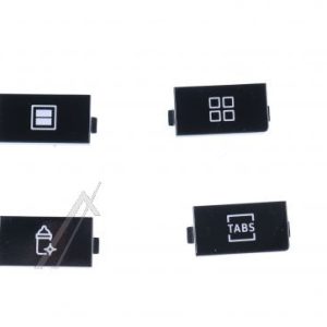 DD82-01520A Kit pulsanti DW5500MM argento Samsung DD8201520A