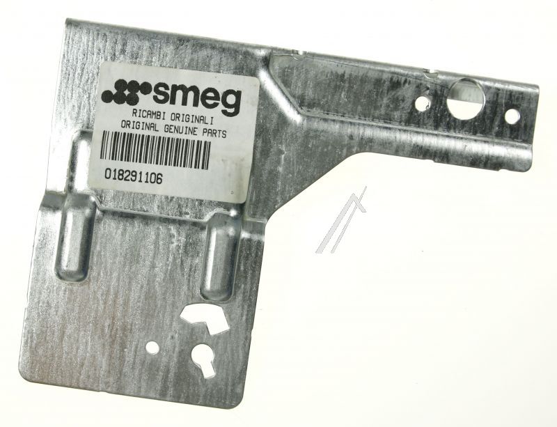 018291106 Staffa cerniera sinistra Smeg