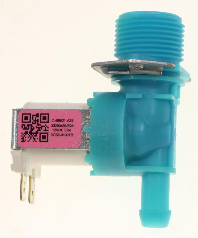 DC33-01007B Elettrovalvola acqua DC12V con staffa mm #250, 1,1,11 Samsung DC3301007B