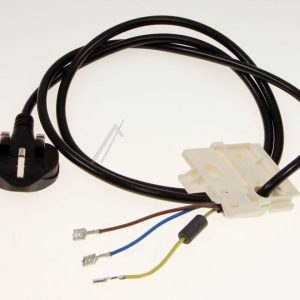 C00519110 488000519110 Cavo di alimentazione con spina UK e filtro ferrite Ariston