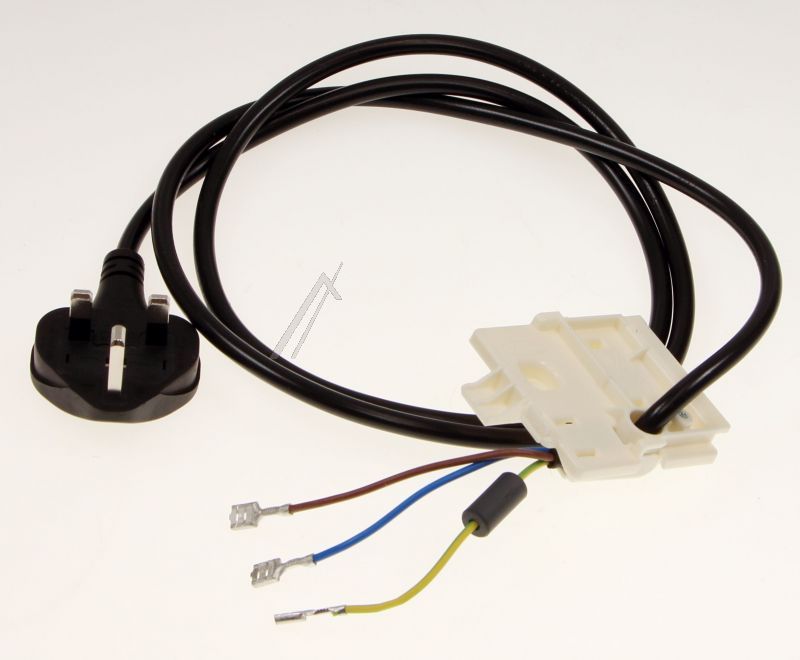 C00519110 488000519110 Cavo di alimentazione con spina UK e filtro ferrite Ariston