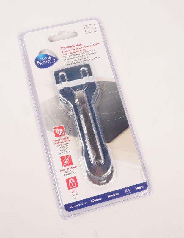 CVIS3801 35602813 Raschietto Care+Protect per piani cottura in vetroceramica e a induzione Candy