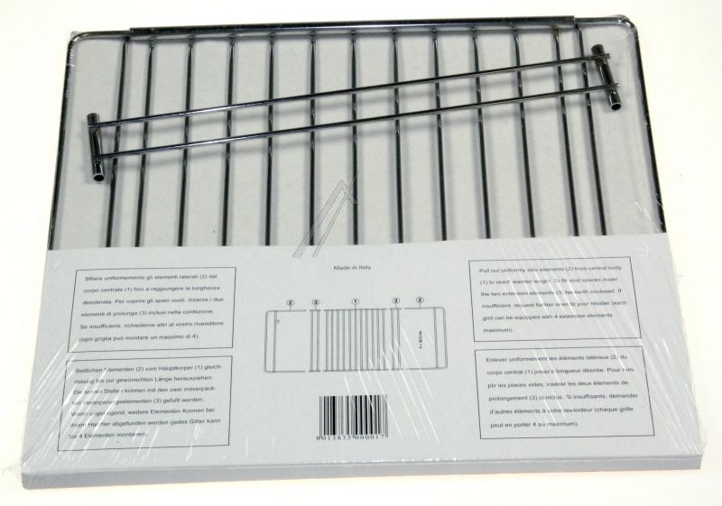 Griglia universale estensibile 35-56 x 32 cm Rexelectrolux
