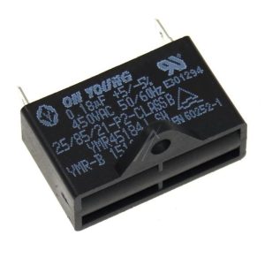 2504-000010 Condensatore di marcia per motore 0,18µF -25…+85 °C nero 450V ±15% Samsung 2504000010