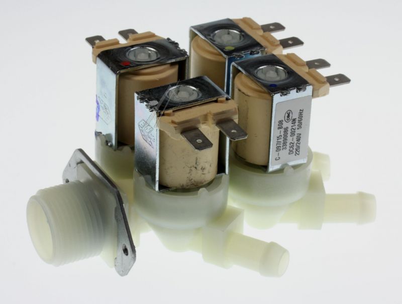 DC62-00214N Elettrovalvola 4 vie 220-240V 10 D-4 Samsung DC6200214N