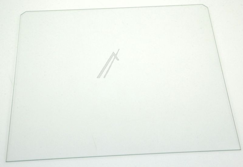 C00291914 482000031940 Ripiano in vetro 446x400x4 mm con 2 spigoli smussati Indesit