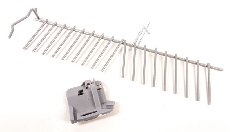 Inserto punte pieghevoli per cestello inferiore, argento, alternativo per BSH 00642591 Bosch