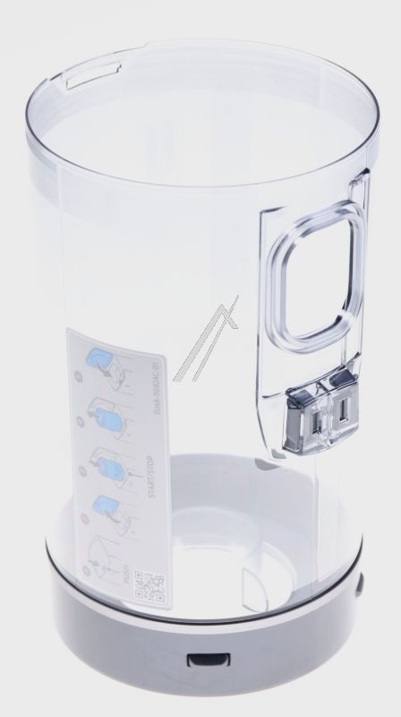 DJ97-02811C Contenitore polvere in plastica VCA-SAE90 dark chromemetal Samsung DJ9702811C