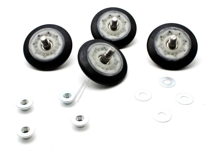 4581EL2002L Kit rulli asciugatrice OSUNGSA naturale (rullo, asse, rondella, fermo, dado, sacchetto) Lg
