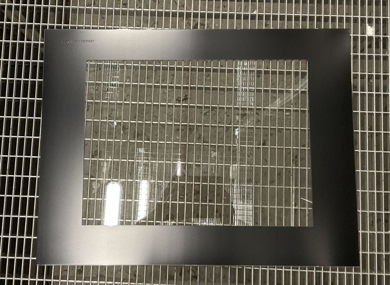 133.0169.227 Vetro interno porta forno 525×397 mm Franke 1330169227