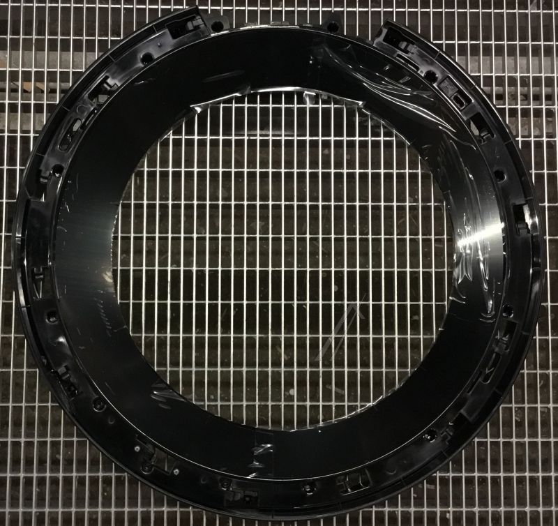 2841570500 C00868372 Cornice oblò esterna nera Beko