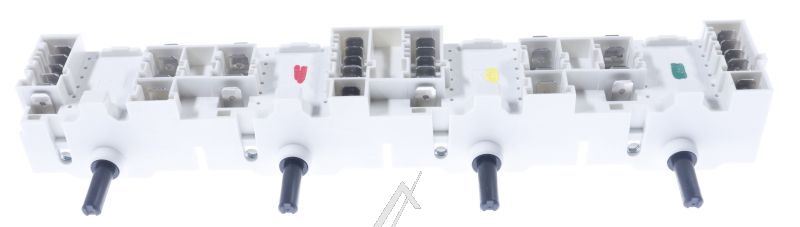 41.44723.003 Blocco interruttori piano cottura 4 vie EGO Whirlpool 4144723003