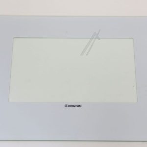 C00052558 482000026802 Kit vetro porta forno + nastro in alluminio bianco Ariston