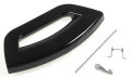 C00287267 482000088424 Kit maniglia oblò nera Futura Hotpointariston