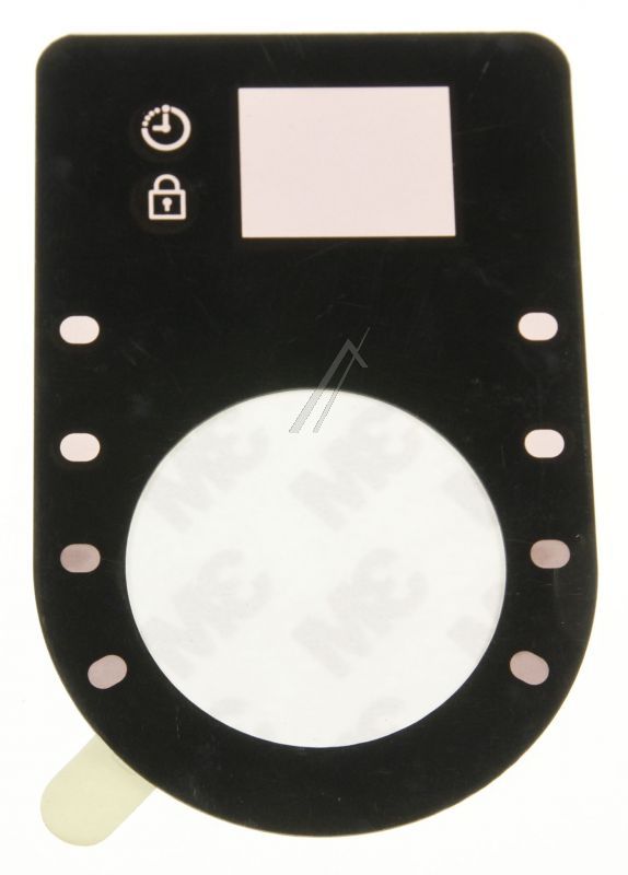 DC64-01676B Pannello inlay AEGIS-PJT in PC spess.0.8 mm larg.12.0 mm L101 Samsung DC6401676B