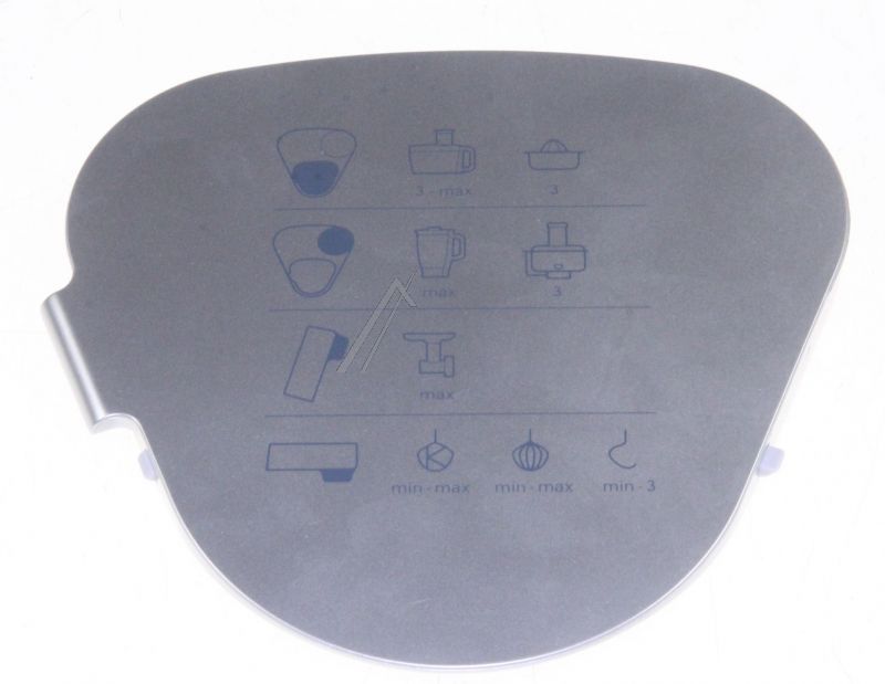 KW707414 Coperchio argento Kenwood