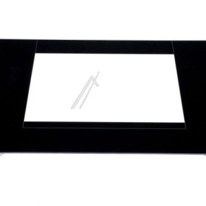 C00093338 482000027962 Vetro porta forno nero con squadrette Ariston