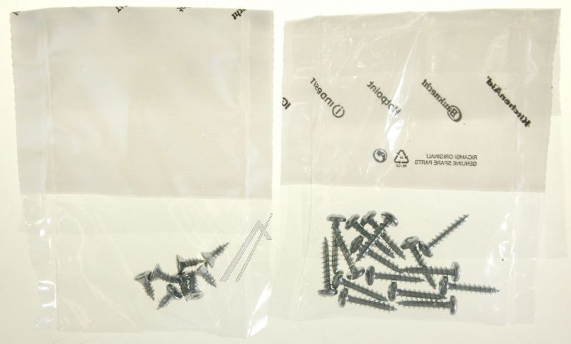 C00520479 488000520479 Kit viti per porte scorrevoli 12- Whirlpool
