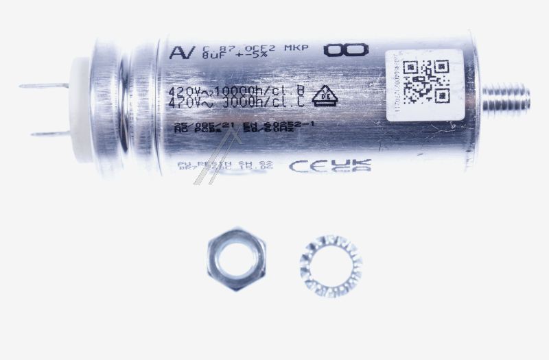 2807963100 C00864677 Condensatore 8µF/450V Beko