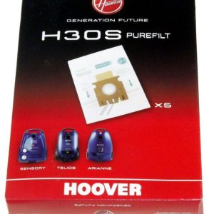 H30S 09178278 Sacchetti filtro H30S 5 pezzi Hoover