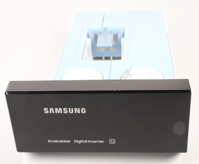 DC97-23341L Cassetto detersivo D-PJT WW7400D scocca bianca e nera Samsung DC9723341L