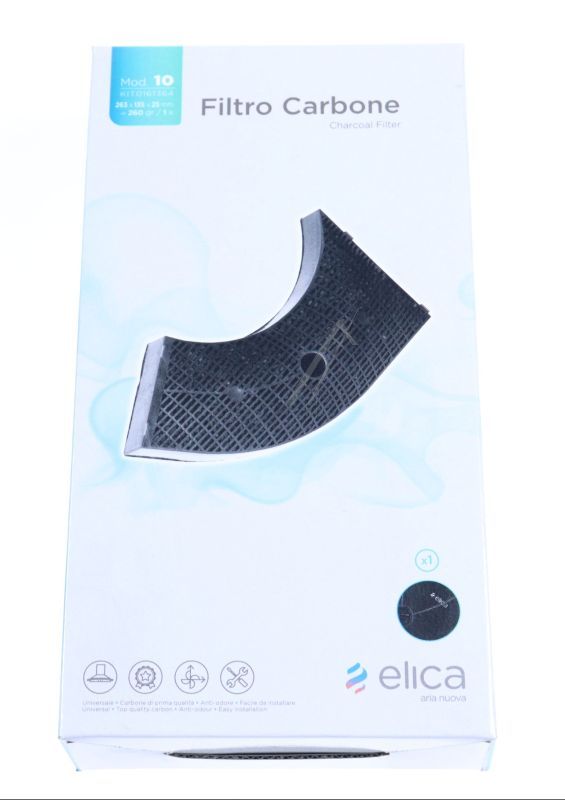 KIT0161364 Filtro a carbone attivo mod.10 P/ELICA AC 20 1 pz