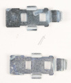 SPP0000899 Piastrina di fissaggio per griglia zincata Elica