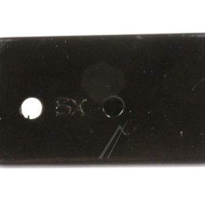 C00116562 482000028906 Supporto cerniera SX nero (+2mm) Indesit