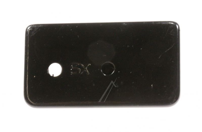 C00116562 482000028906 Supporto cerniera SX nero (+2mm) Indesit