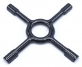 217303 Griglia riduttrice nera smaltata Delonghi