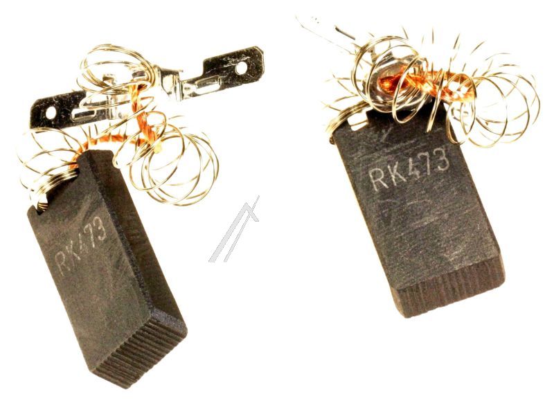 Spazzole carbone 2 pz. per Miele 15x5x27 mm/4,8 mm