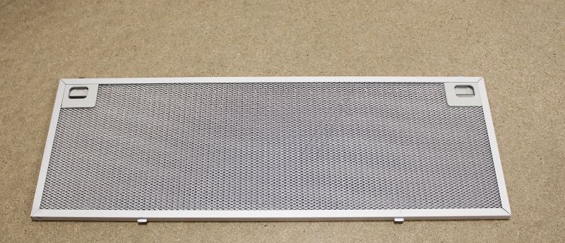 61836021 Filtro antigrasso metallico rimovibile CNL 511×184 mm Whirlpool