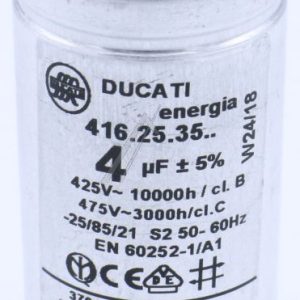 4UF 475V 133.0060.896 Condensatore 4µF 400V 10000 h P2 Ikea 1330060896