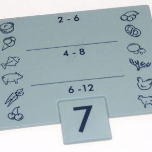 742606400 Pannello cassetto n.7 stampato LHG Liebherr