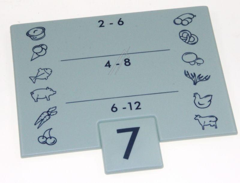 742606400 Pannello cassetto n.7 stampato LHG Liebherr