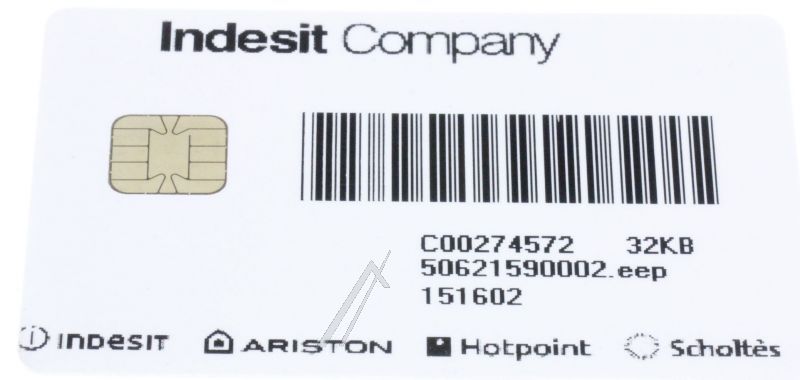 C00274572 482000031224 Scheda elettronica programmata AQM9D49USK 32KB SW 50621590001 Hotpointariston