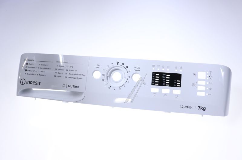 C00630591 488000630591 Pannello di controllo e maniglia MTWA71252 Indesit