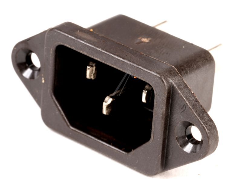 SPP0000040 Connettore IEC320 3 vie con vite, bianco Elica