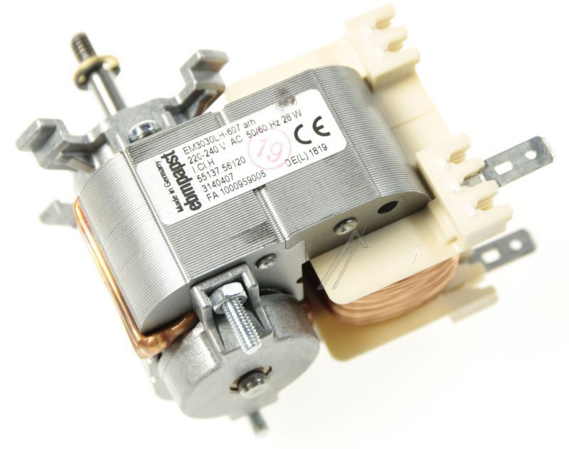 EM3030LH-607 ARH 83140407 Motore ventola 240-220V 50/60Hz HA-900 Küppersbusch