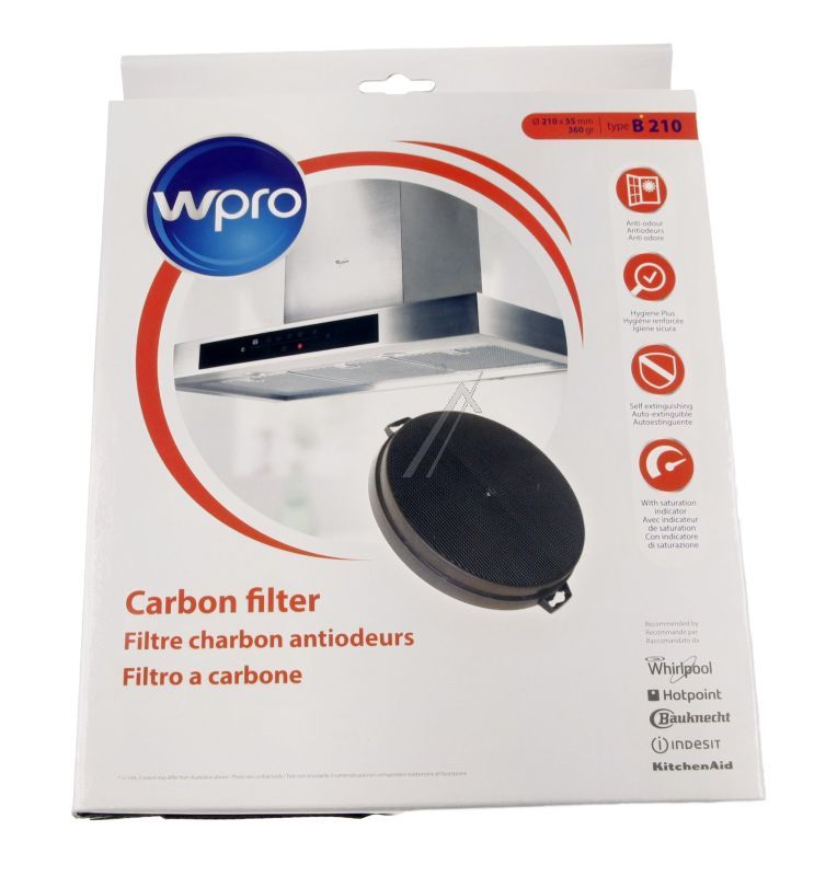 C00380107 484000008579 Filtro a carbone attivo CHF210/1 tipo B210 Best