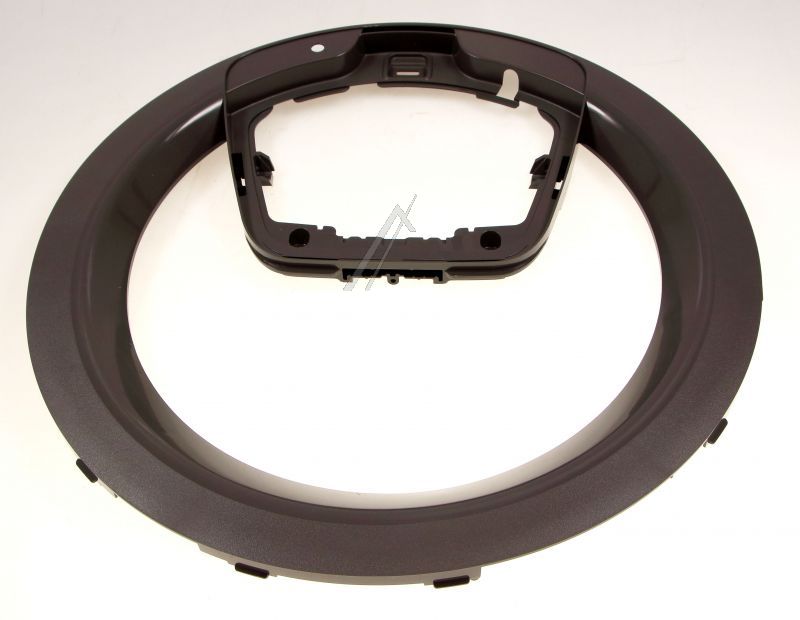 DC63-01947A Cover vetro ABS Versailles grigio per WW8/7500K Samsung DC6301947A