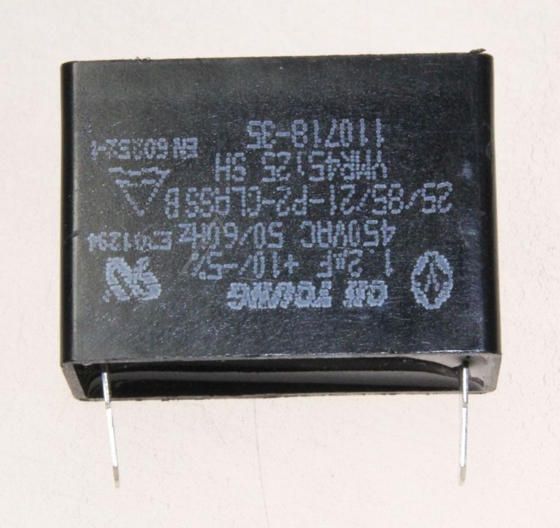 2301-001955 Condensatore C-film 1200nF +10/-5% 450V BK 37x18x Samsung 2301001955