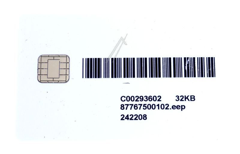 C00293602 C00293602 Card WMF722BIT 32KB SW 87767500102 Hotpointariston