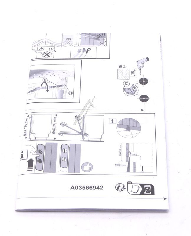 140035669427 Sagoma per incasso Electrolux