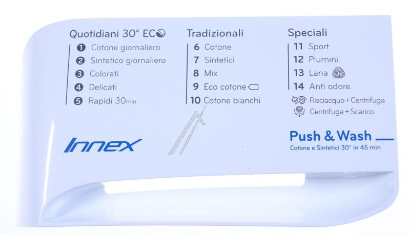 C00515967 488000515967 Maniglia cassetto INX/IT-SPORT/P Indesit