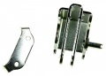 37028932 Cerniera inferiore con fermo verde retro Vestel
